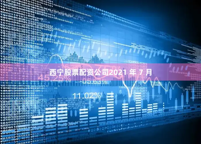 西宁股票配资公司2021 年 7 月